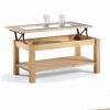 Mesa de centro elevable en Madera de pino