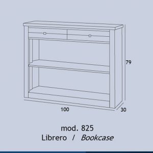 Librero 825