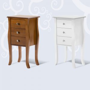 Mesita Curva 3 Cajones