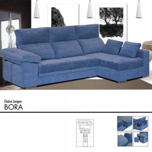 Sofá Bora Chaise Longue