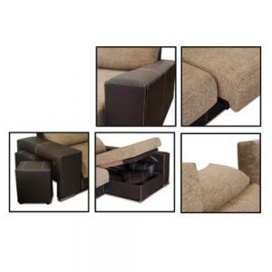 Sofá Pes Chaise Longue