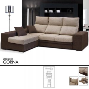 Sofá Gorna Chaise Longue