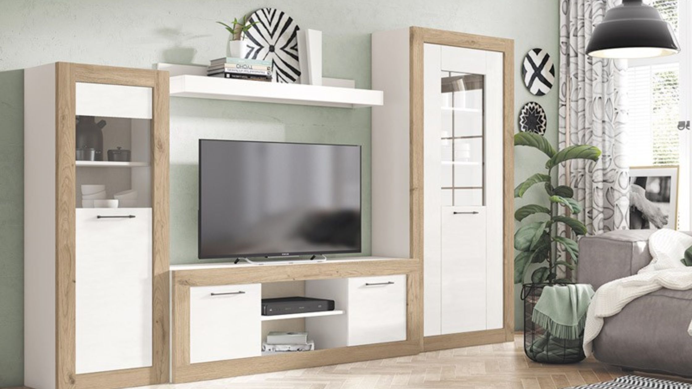 Decorar salones con poca luz